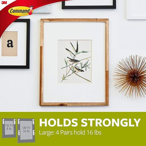 Command Broom and Mop Grippers Wall Hook, Damage Free Hanging Wall Mount Broom and Mop Holder, No Tools Household Cleaning Organizer for Living Spaces, 6 Hangers and 16 Command Strips in Saudi Arabia