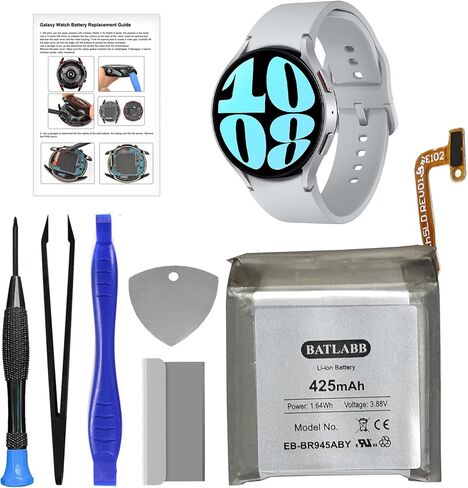 بطارية استبدال EB-BR900ABY الجديدة لـ Galaxy Watch 5 (40 مم) ، تتضمن أدوات وتعليمات DIY in Saudi Arabia