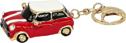 Mini Car Model Keychain Bag Charms Metal Cute Rhinestone 3D Car Accessories Key Chain Ring Gifts for Men Women in Saudi Arabia