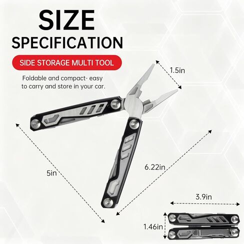 فانوس LED للتخزين الجانبي (جانب السائق) - يناسب Toyota Tacoma 2024+ وToyota 4Runner 2025+ - مصباح تخزين LED قابل للإزالة مثبت على لوحة القيادة - OEM PT944-35253 - البطارية غير متضمنة in Kuwait