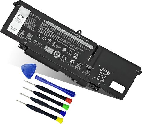 9F4FN 40Wh Battery Replacement for for Dell Latitude 7320 Detachable Inspiron 14 3420 Series 09F4FN 2VKW9 8PK6G 7.6V 40Wh in Saudi Arabia