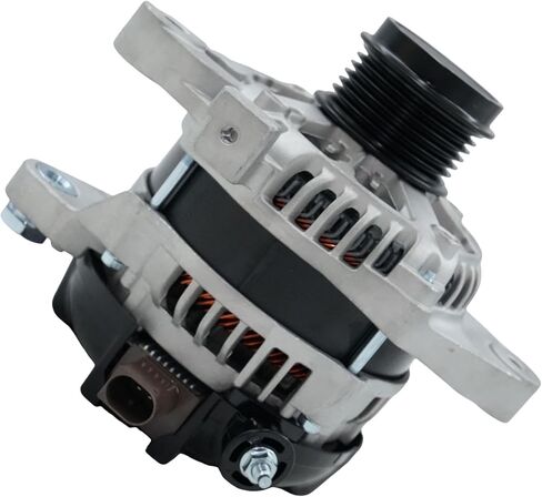 Alternator Compatible with 328i xDrive 2L 2013, 328i 3L 2007-2013, X3 3L 2007-2010, X3 2.5L 2007-2010, 328i 2L 2012-2013, 328xi 3L 2007-2008, 528i xDrive 3L 2009-2010, OE numbers 11301 ABO0391 in Kuwait