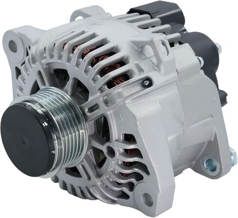 Alternator Compatible with 328i xDrive 2L 2013, 328i 3L 2007-2013, X3 3L 2007-2010, X3 2.5L 2007-2010, 328i 2L 2012-2013, 328xi 3L 2007-2008, 528i xDrive 3L 2009-2010, OE numbers 11301 ABO0391 in Kuwait