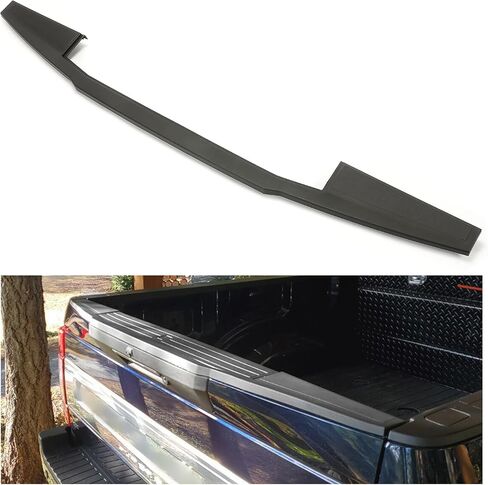 KUAFU Tailgate Molding Kit Top Trim Cap Cover Compatible with 2017-2022 Ford F250 F350 Super Duty Flex Step Replacement for HC3Z9940602A HC3Z9941018AC FO1904134 FO1904141 FO1904140 in Saudi Arabia