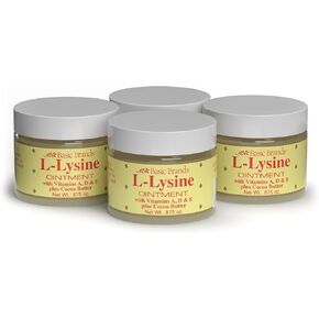 L-Lysine Ointment - 0.875 oz - Lysine Cold Sore Treatment and Blister Relief - Soothes Chapped Lips and Dry Skin – 2-Pack in Saudi Arabia
