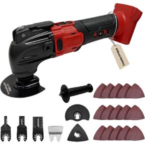 أدوات متعددة متأرجحة لبطارية ديوالت 20 فولت، أداة قطع وصنفرة متعددة الاستخدامات، زاوية تذبذب 4 درجات، 6 سرعات متغيرة، تصميم شفرة سريع الملاءمة مع 22 قطعة ملحقات للقطع والصنفرة والكشط in Kuwait