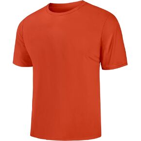 5 قطع من قمصان التمارين الرياضية للرجال بأكمام قصيرة، تي شيرت جاف مناسب بعامل حماية من أشعة الشمس 50+ للحماية من الشمس، ملابس رياضية للجري والجري، تي شيرت نشط in Kuwait