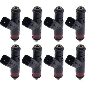 HiSport 8 Fuel Injectors Compatible with GMC Chevrolet C2500,C2500 Suburban,C3500, C3500HD,C6500 Kodiak, C7500 Kodiak,K2500, K3500,Express 3500,Savana 3500,7.4L V8 Replace 17113221 in Kuwait