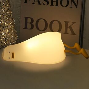 Squishy Night Light for Kids, Elephant Silicone Lamp with 4 Lullabies, Touch Control 3 Dimming Levels, 30-Min Timer, Rechargeable Cute Nightlight for Nursery, Toddler Room Decor in Saudi Arabia