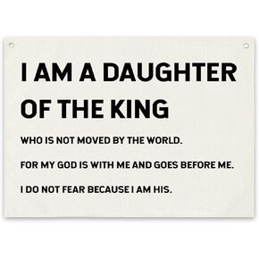 علم قماش الحضانة، أقوى من أمواج البحر هو حبه لك لافتة قماش، فن جدار الحضانة، تزيين غرفة الطفل، علم القماش لرياض الأطفال، فن الجدار المسيحي in Kuwait