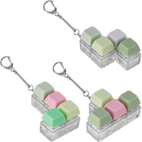 لعبة فيدجيت للوحة المفاتيح XQC - لعبة تخفيف التوتر بالنقر الصامت للبالغين، سلسلة مفاتيح محمولة لتخفيف القلق الحسي in Kuwait