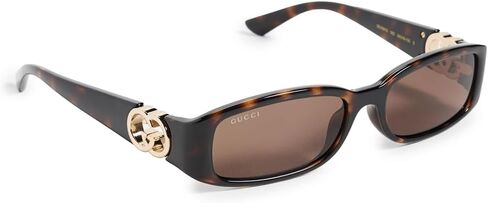 Gucci Women's Hailey Rectangular Sunglasses in Kuwait