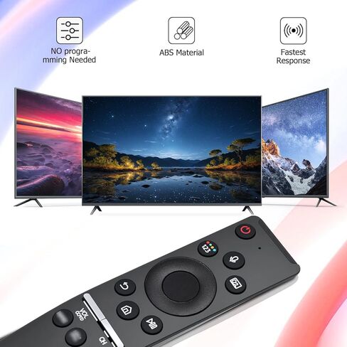 استبدال التحكم عن بُعد لنظام مكبر الصوت Samsung Soundbar ، متوافق مع AH81-15498A AH81-15047A ، مسرح صوتي محيطي الصوت عن بُعد لـ HW-B550 B450 B650 Q601 والمزيد in Kuwait