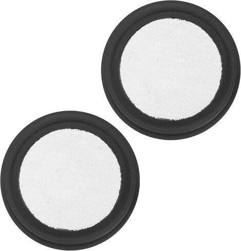 حزمة 1 80 شبكة FKM Sanitary Gasket 1.5 بوصة مع شاشة غير قابلة للصدأ Tri-Clover Gasket أنبوب صرف صحي الحامى/قابس الحوض/حوض الاستحمام/الحنفيات الحنفية الأسود in Saudi Arabia
