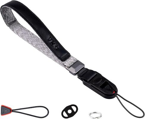 VKO Camera Strap Wrist,Quick Release Adjustable Lanyard Tether Wristband hand strap for Man Woman Photographers SLR DSLR Digital Mirrorless Camera(Black) in Saudi Arabia
