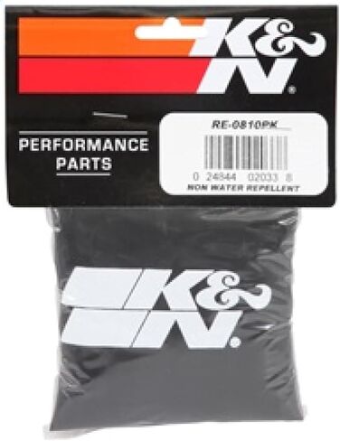 K&N RE-0810PK Black Precharger Filter Wrap - for Your RE-0810 Filter in Saudi Arabia