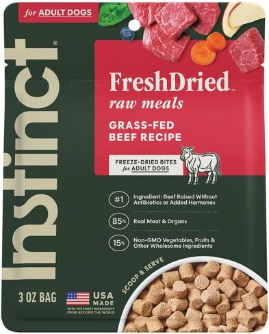 Instinct Freeze Dried Raw Meals, Natural Dry Dog Food, Grain Free - Cage Free Chicken, 25 oz. Bag in Saudi Arabia