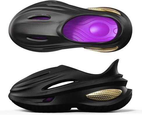 قباقيب لدعم قوس القدم للرجال والنساء، شباشب للمشي خفيفة الوزن من أسيتات إيثيلين-فاينيل (EVA)، صنادل شاطئية مضادة للانزلاق in Kuwait