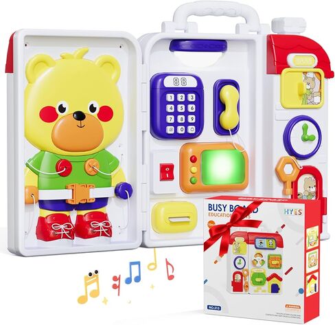 Toys for 1 Year Old Girl Gifts, Musical House Learning Toddler Toys with Story, Letter, Games Baby Girl Gifts 6-12 12-18 Months in Kuwait