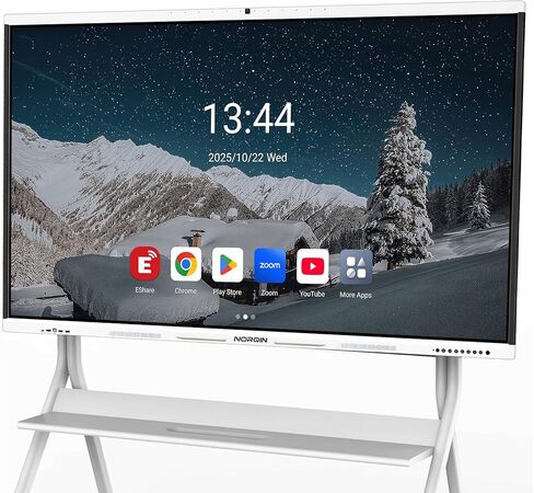 لوحة تفاعلية لمكتب المؤتمرات التقديمية للدراسة التقديمية- 65 '' 4K UHD مع كاميرا 48 ميجابكسل ، وميكروفون 8-Array ، اللوحة الرقمية التي تعمل باللمس (تضمين جبل الحائط) in Saudi Arabia