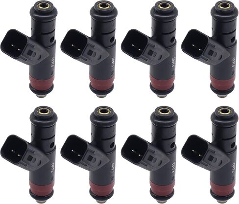 HiSport 8 Fuel Injectors Compatible with GMC Chevrolet C2500,C2500 Suburban,C3500, C3500HD,C6500 Kodiak, C7500 Kodiak,K2500, K3500,Express 3500,Savana 3500,7.4L V8 Replace 17113221 in Saudi Arabia