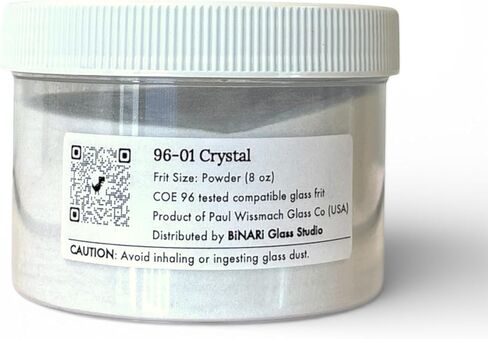 Wissmach Frit Powder for fusible Glass - Variety Options (96-41 Dark Red) in Saudi Arabia