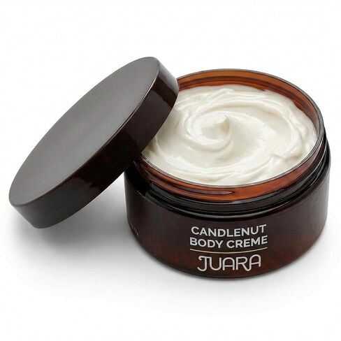 Juara - Candlenut Body Creme | Moisturizing Lotion | Dry Skin Hydration | Skin, Hands & Feet Cream | Soothing Skincare Balm | Cruelty Free, Paraben & Sulfate Free, Vegetarian | 7.5 oz (2-Pack) in Saudi Arabia
