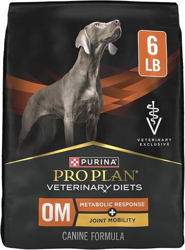 Purina Pro Plan Veterinary Diets OM Metabolic Response Plus Joint Mobility Dry Dog Food - 24 lb. Bag in Saudi Arabia