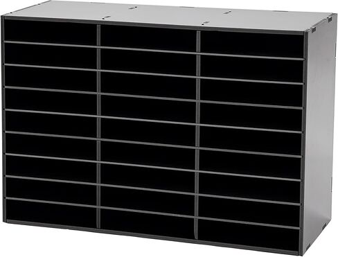 منظم الأدب - 27 - Slot Desktop File Center ومركز البريد ، خزانة تخزين الورق للمنزل والمدرسة والمكتب in Kuwait