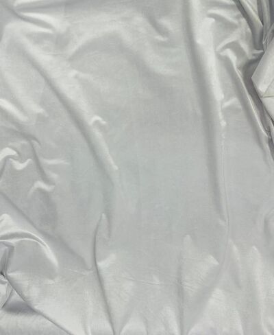 2 Yards Velvet Fabric 58 Inches Wide Sold by The Yard for Upholstery & Drapery (Silver, 2 Yards) in Saudi Arabia