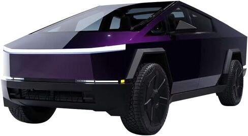 Custom DIY Color Changing Wraps Film Entire Set for Tesla Cybertruck 2024-2026, Precut Paint Protective Film PVC Self-Adhesive Vinyl Wraps Car Exterior Scratch Protective Film(Waste Soil Color) in Saudi Arabia