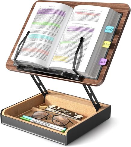 موقف الكتب مع التخزين ، حامل الكتب لقراءة اليدين مجانا ، واضحة كتاب طبخ أكريليك الوقوف من أجل عداد المطبخ ، وقصة القراءة القابلة للتعديل للمكتب ، وقصة الوصفة ، ودعم للكتاب لعشاق الكتب in Kuwait