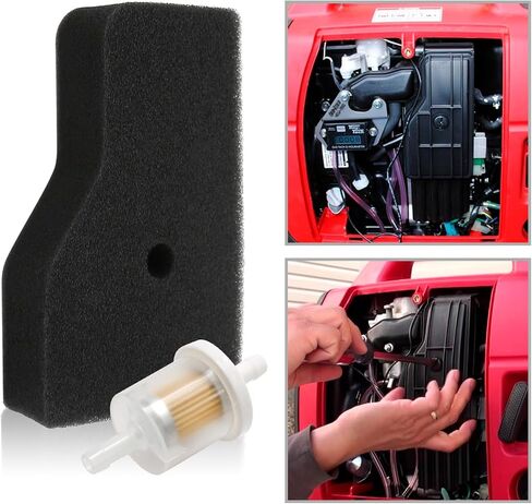 6Pcs 17211-Z07-000 Air Outer Filters, Replacement for Honda EB2000 EB2000I EB2000IT1 EB2200IT EU2000 EU2200IT1 Generator, Replaces 17218-Z07-000 17218Z07000 in Saudi Arabia