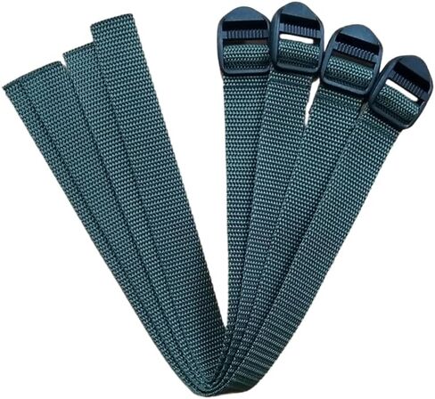 Pack of 4 Heavy Duty YELLOW Gear/Utility Cinch Straps - Pick Your Length in Saudi Arabia