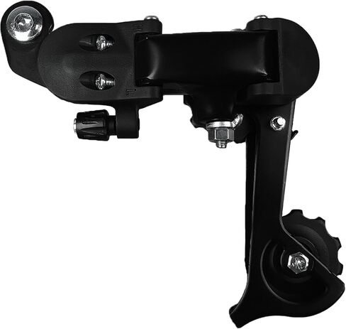 K142 6/7 سرعة شماعات Derailleur الخلفية للدراجات MTB/ركاب/طراد ، بكرات مئوية وصامتة فائقة ، سوداء in Kuwait
