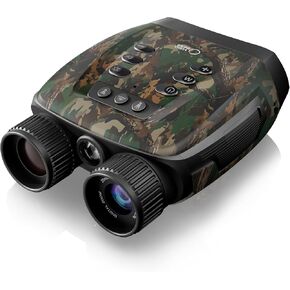 Night Thunder X3 Night Vision Goggles - 4K AI Color Mode Night Vision Binoculars for Adults with 40MP Photo, 1384FT Range, 8X Zoom, 5000mAh Battery, 32GB Card, for Camping Hunting & Security in Kuwait