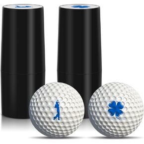 TAOLAVB Upgraded Golf Ball Stamps, Self-Inking Marker, Mini Golf Ball Marker with Fun Patterns, Quick-Dry, Waterproof & Fade-Resistant in Saudi Arabia