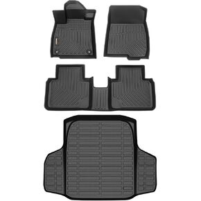 Binmotor-Floor Mats with Cargo Liner for Hyundai Tucson 2016-2021, Tucson All Weather Car Floor Mats, Tucson Cargo Mat, Tucson Rubber Liners, Tucson Accessories Cargo Mat Tucson Trunk Mat in Saudi Arabia