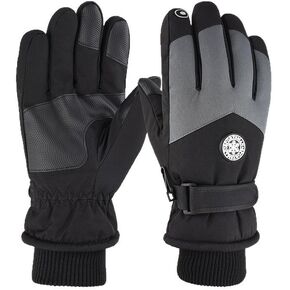 Windproof Ski Winter Gloves for Women Warm Thermal Touchscreen Snowboarding Gloves for Outdoor Sports in Saudi Arabia