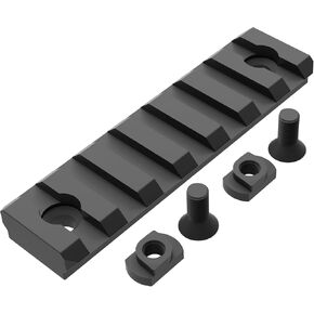 MK4 4-Slot Aluminum Mlok Picatinny Rail Mount, T-Nuts & Screws & Hex Wrench Included in Kuwait