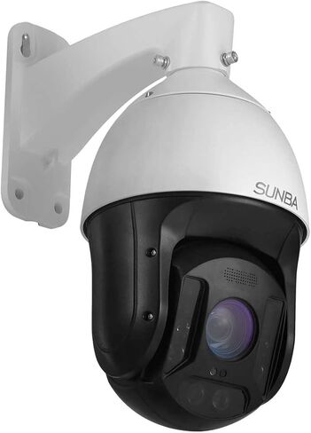 كاميرا مراقبة SUNBA 60FPS 5MP خارجية POE+ PTZ، تتبع تلقائي للتكبير البصري 25X، رؤية ليلية ملونة 1000 قدم، صوت ثنائي الاتجاه، مقاومة للطقس IP66، دعم بطاقة TF/الوصول إلى الويب (P625 V1، سلسلة الأداء) in Kuwait