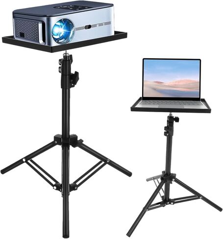jojofuny Projector Tripod Stand Projector Support Stand with Tray in Saudi Arabia