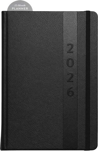 WORLD TRAVELER 2026 Planner - 6x8 Inch Weekly and Monthly Calendar Planner Agenda Book with Bookmark & Ribbon for School and Office, Size 6X8, Blue & Navy in Saudi Arabia