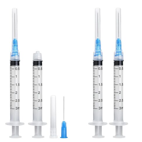 20 حزمة 3ML محاقن مع إبرة 23 جرام 1 بوصة ، محقنة قفل luer يمكن التخلص منها معقمة بشكل فردي معبأة للمختبر العلمي والقياس السائل والتوزيع in Kuwait