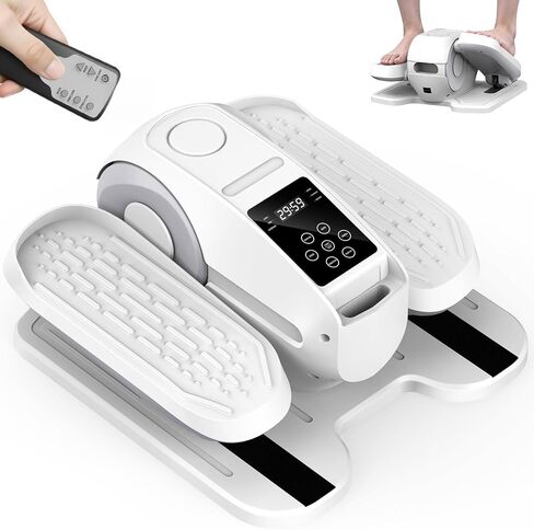 Under Desk Elliptical Exercise Machine, Mini Elliptical Leg Exerciser As Seen on TV, Electric Pedal Exerciser While Sitting for Seniors Adults, Elliptical Training Machines for Fitness with 12 Modes in Saudi Arabia