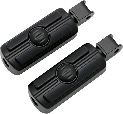 Motorcycle Rear Footrests Footpegs Pedals Footboards Fits For Honda Shadow 750 VT750 Ace/Aero/Spirit/Phantom VTX1300 VTX1800 VT1300 Fury Steed VT600 VLX400 Deluxe Magna VF750 in Saudi Arabia