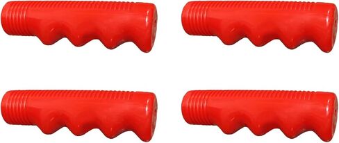 2PCS Handlebar Grips,Bike Handlebar Grips Compatible with Radio Flyer Tricycle,Lightweight and Ergonomic Radio Flyer Tricycle Grip Red in Saudi Arabia