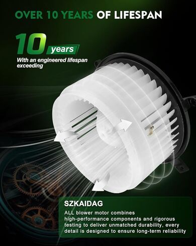 محرك منفاخ سخان HVAC مع قفص مروحة من أجل: -Ford F250 1999 Excursion 2000-2005، من أجل: -Ford F250 F350 Super Duty 1999-2007، محرك منفاخ تكييف الهواء OE # 700099 2C3Z19834AA XC3Z19805CA in Kuwait