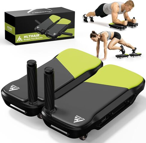 Upgrade Ab Roller Wheel Detachable Abdominal Wheel With 360° for Core Workout, Multi-Directional Abs Roller Board For Full body exercise Home Gym of All Fitness Levels, Ab Trainer with 8 Wheels in Saudi Arabia