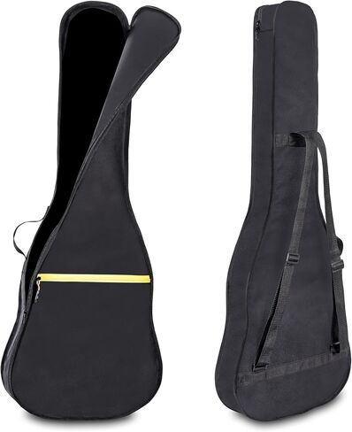 40/41/42 Inch Acoustic & Classical Guitar Dust Cover Gig Bag, 600D Waterproof Nylon Fabric, Soft Guitar Backpack Case with Large Front Pocket & Adjustable Strap, Lightweight Foldable for Travel in Kuwait